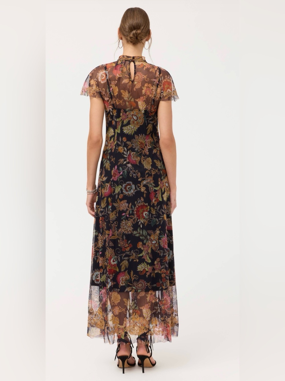 Johnny Was Kaimarie Mesh Dress - Picture 2 of 12